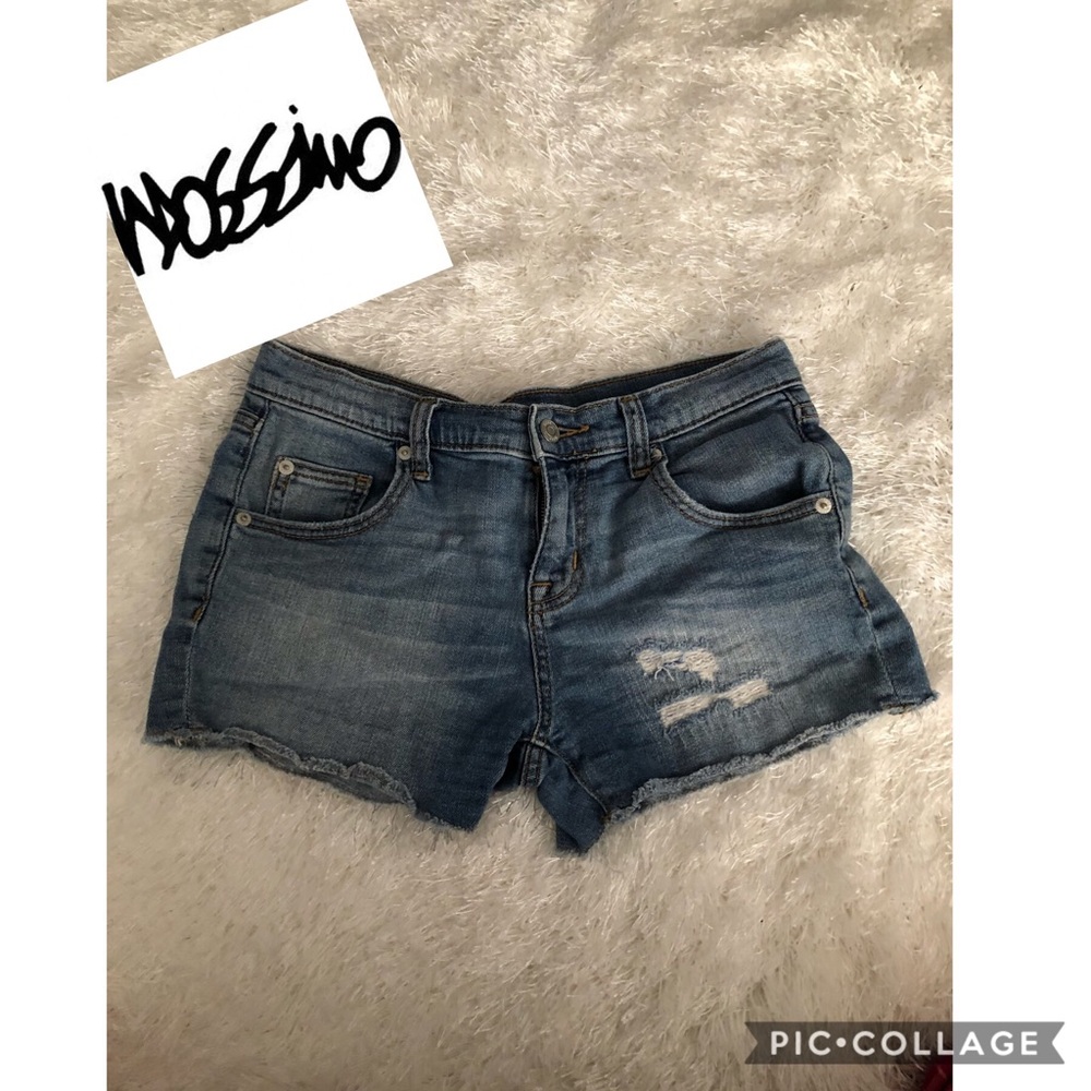 Boyfriend Style Jean Shorts